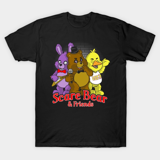 Freddy scare bear T-Shirt by TeeKetch